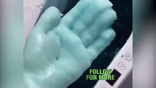 What if you put candle wax on your hands?