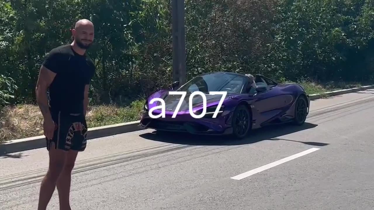 Andrew tate new car 🚨