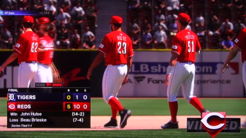 MLB The Show: Cincinnati Reds vs Detroit Tigers (S5 G90)