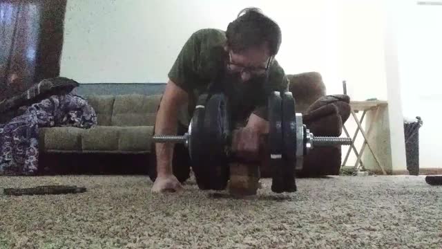 2inch handle dumbbell wrist curls