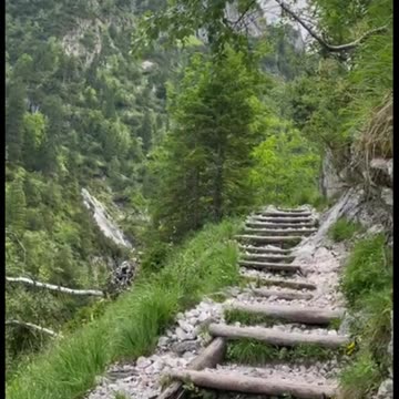 Freedom Cash Geocaching Paper Wallet - Beautiful Nature Close To Zugspitze