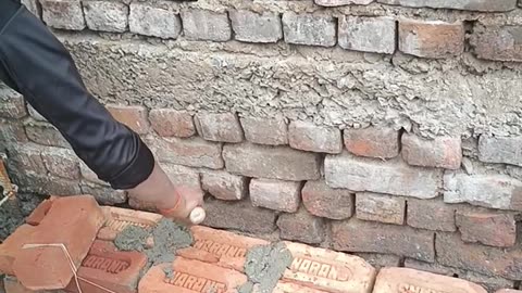 Construction brick work