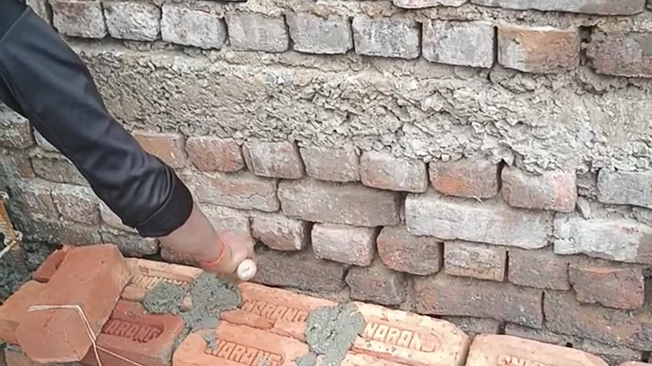 Construction brick work