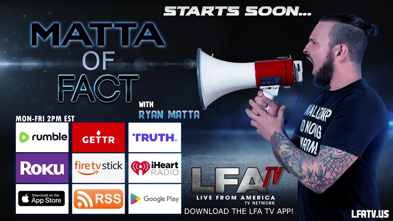 MATTA OF FACT 5.1.23 @2PM: Robert F Kennedy Jr Wages War Against Covid Nazi’s, The Deep State & Pfizer