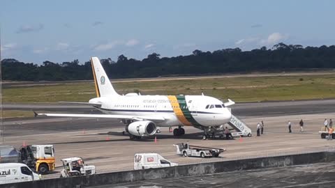 Chegada de Jair Bolsonaro à Manaus em 18/06/2022