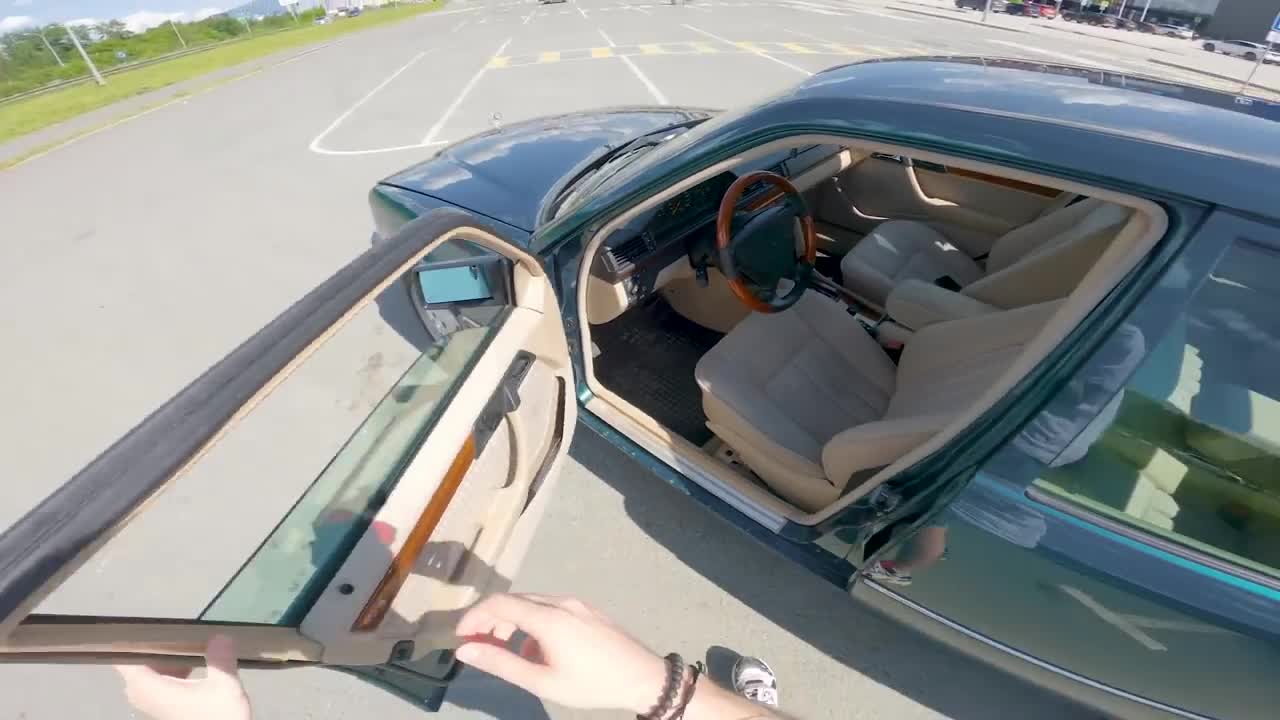 1993 Mercedes-Benz W124 2.8 AT - POV TEST DRIVE-5