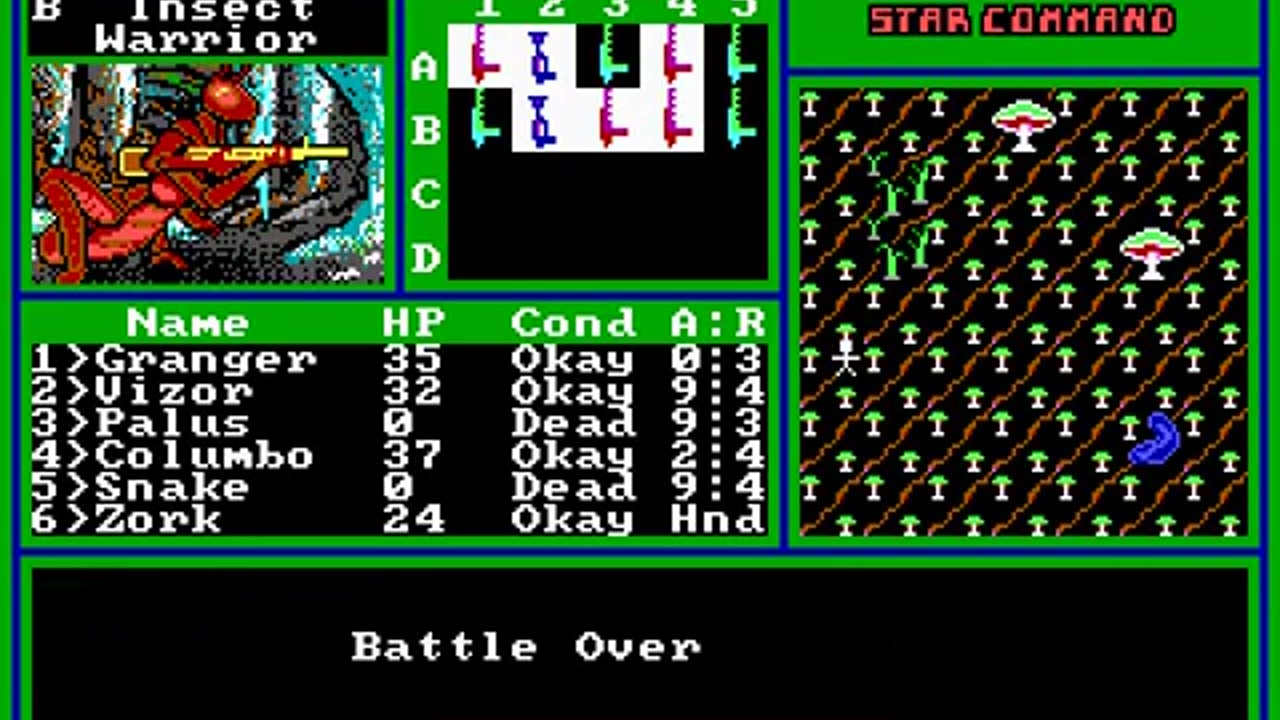 Star Command Combat Scenes (DOS)