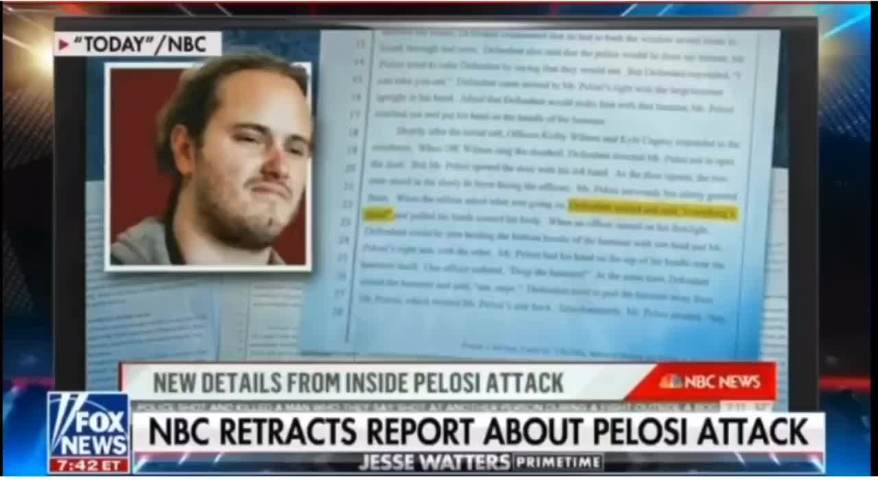 Pelosi Break-in Shenanigans