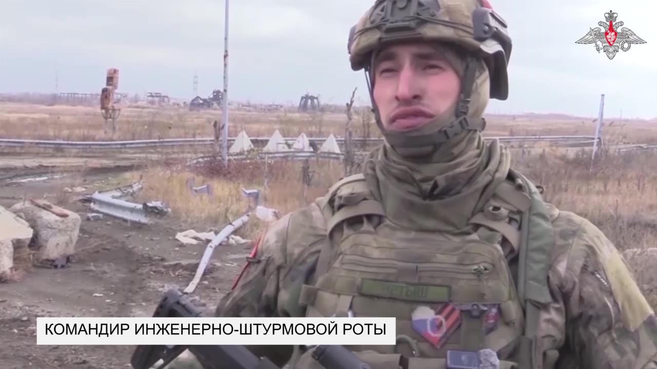 Russian Engineers Clear Mines: 'The main road from Donetsk to Selydove is 32km'