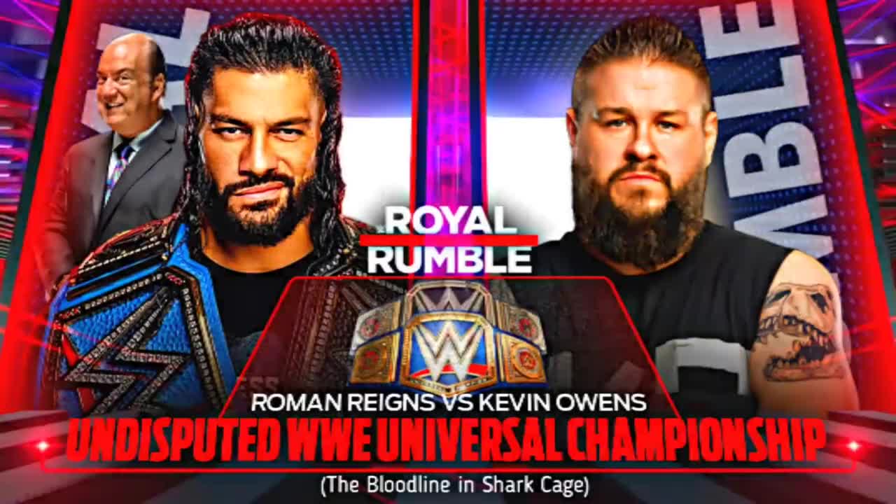 WWE Royal Rumble 2023 - Early Match Card