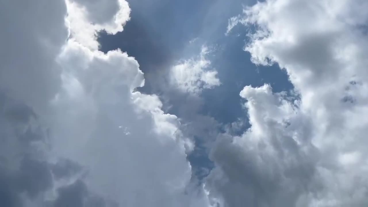 What is that in the clouds?