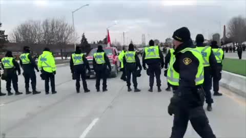 Still breaking up the covoy