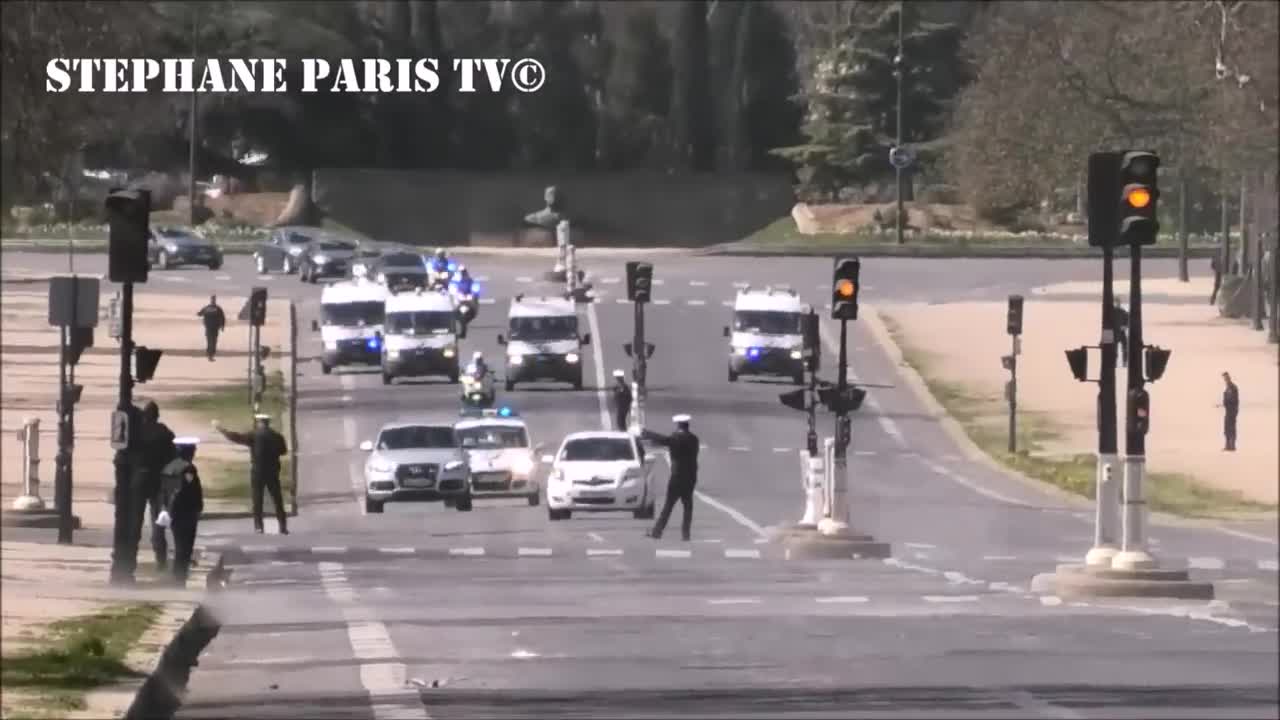 Xi Jinping vs Donald Trump Presidential motorcade comparison