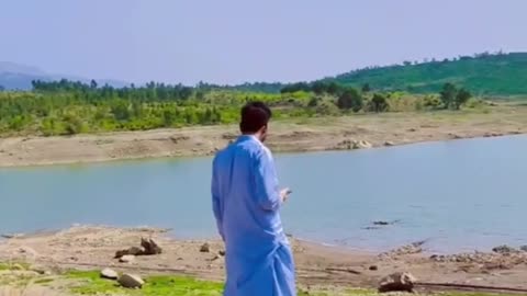 Doaba kohat located in pakistan and afganistan boarder the most beutyfull lack in the world #beaty