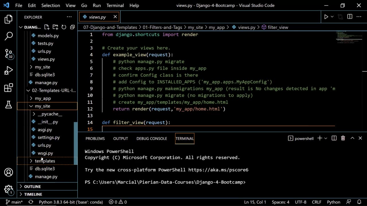 Django 4 and Python Full-Stack Developer Masterclass