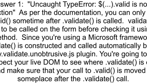 ErrorUncaught TypeError valid is not a function while using 39form39valid