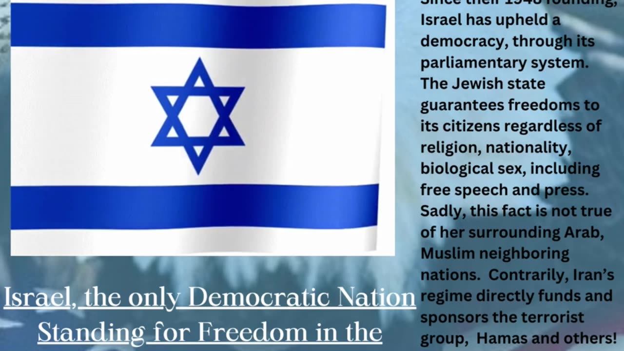 The US stands with Israel