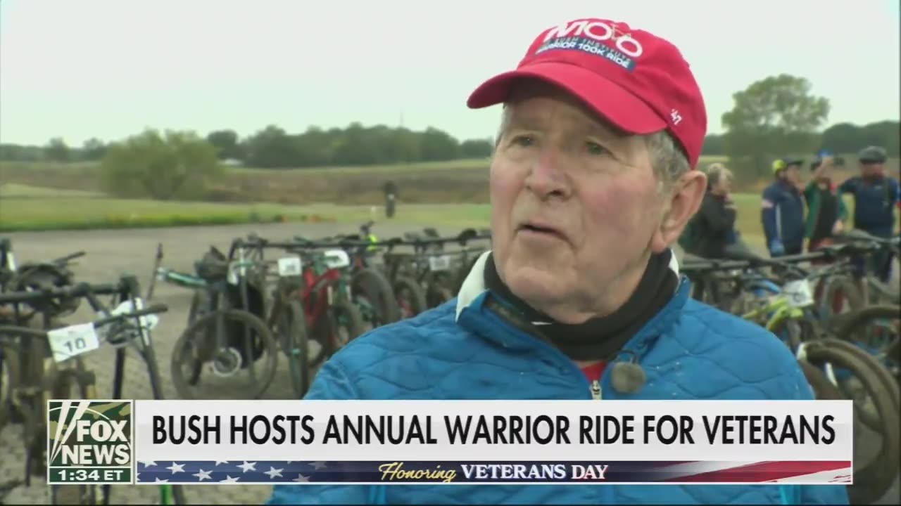 George W Bush message ahead of Veterans Day: