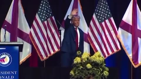 トランプ大統領 アラバマ講演 -7