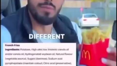 💀😱EIS O QUE HÁ NAS BATATAS FRITAS DA MCDONALD'S💀😱