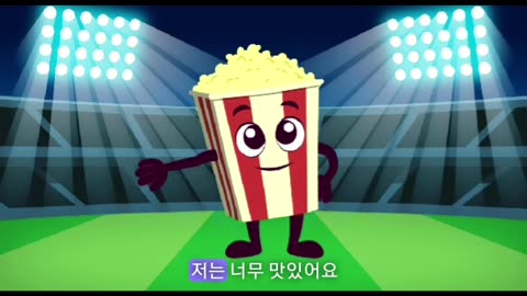 baby cartoon Popcorn