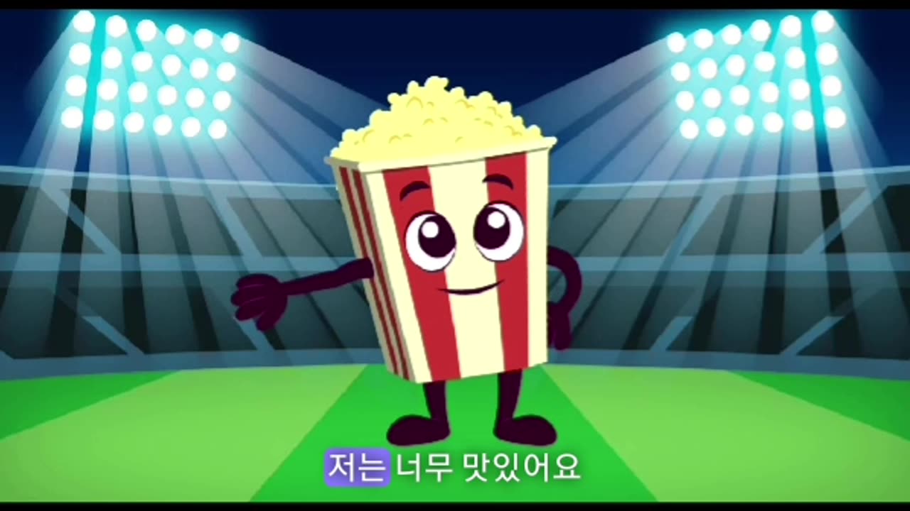 baby cartoon Popcorn