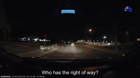 Right of way?