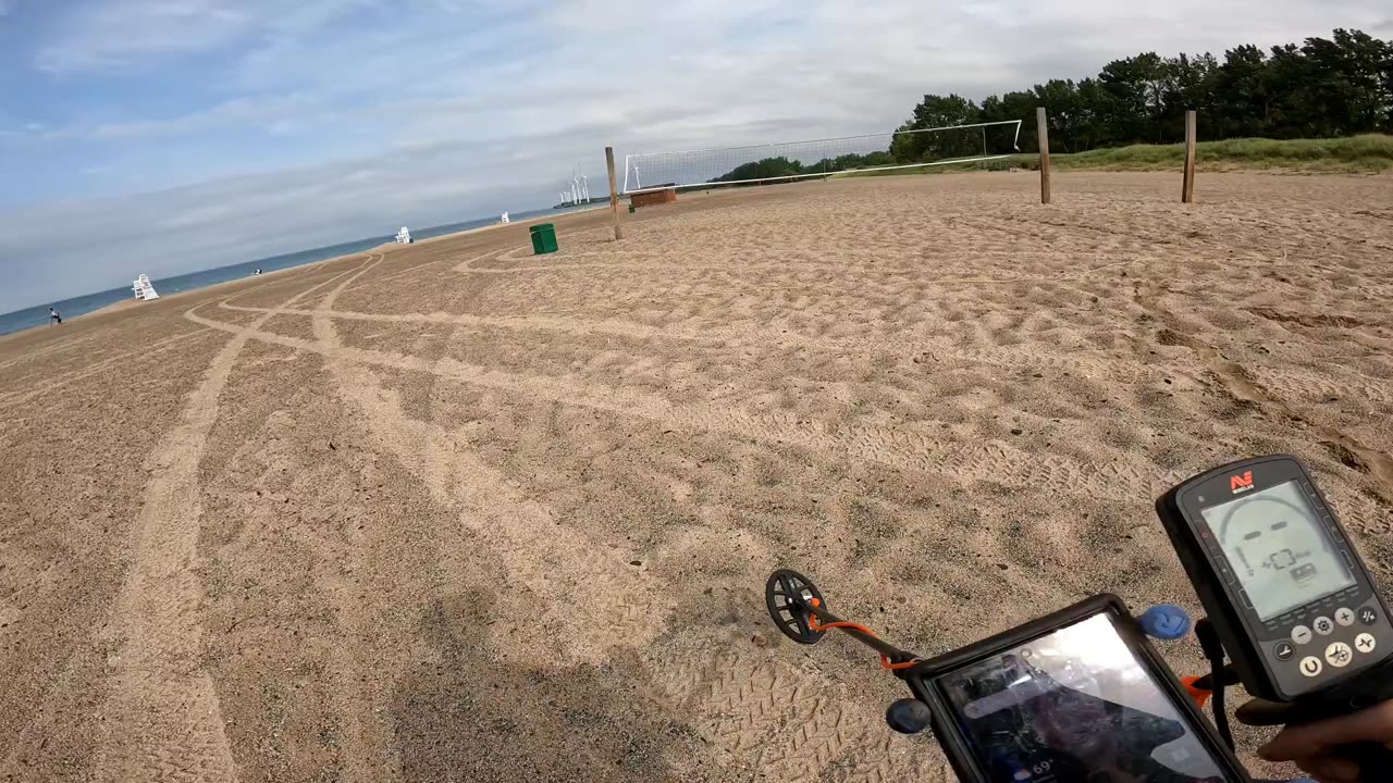 Metal Detecting on the Beach in Buffalo, NY