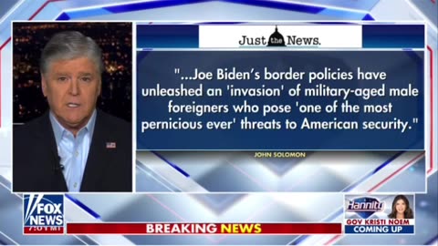 John Solomon reports former FBI officials warn House Speaker that the US is being invaded