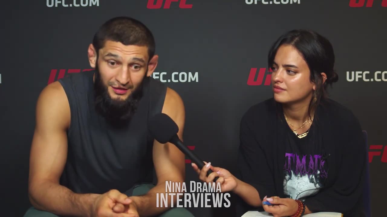 Khamzat Chimaev on Sean Strickland & reacts to Paulo Costa tweets!