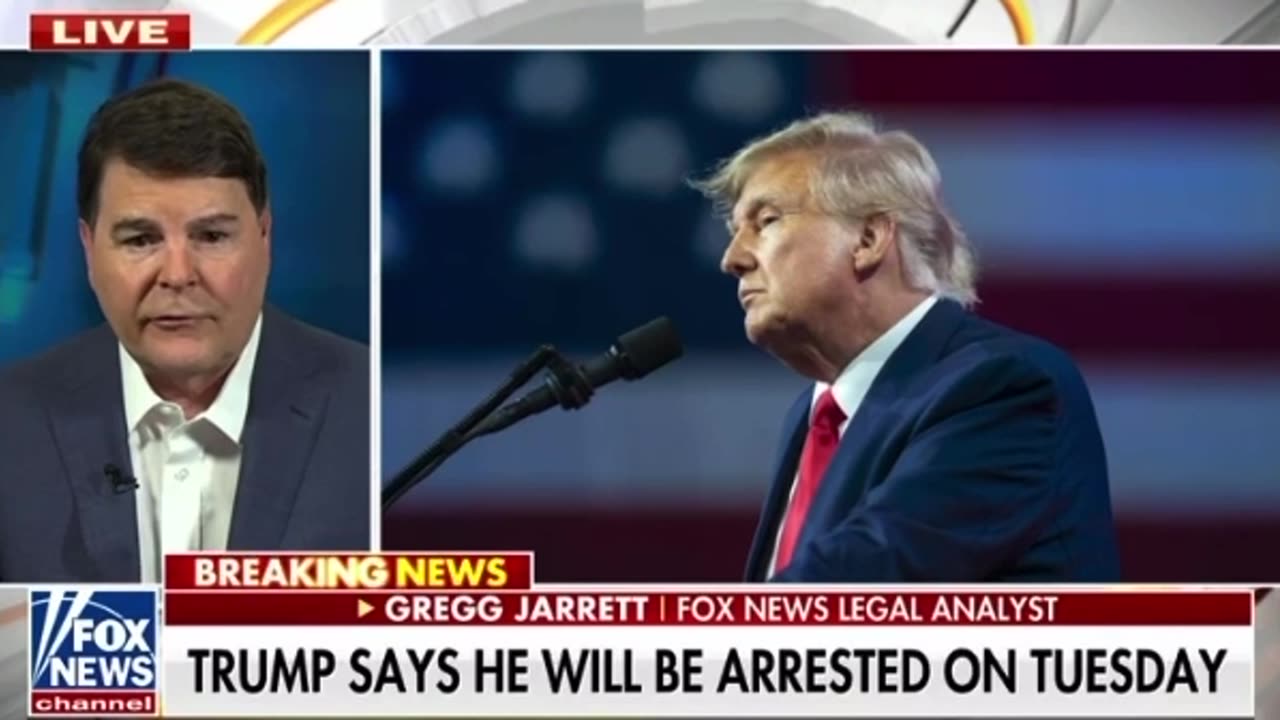 Trump Says He Will Be Arrested On Tuesday