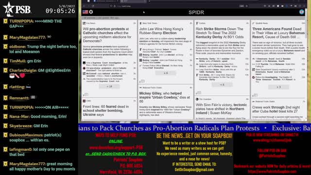 2022-05-08 09:03 EDT - Sunday Paper: with Eighties Erin