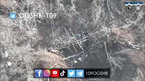Ukrainian Suicide Drone Attacks on Russian Trenches