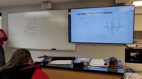 College Algebra February 16