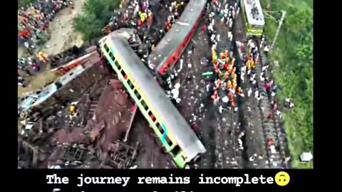 Odisha recent train accident in india