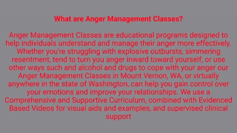 United Northwest Recovery Center : Anger Management Classes in Mount Vernon, WA