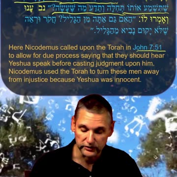 Bits of Torah Truths - Nicodemus used the Torah to prove Yeshua Innocent - Episode 37