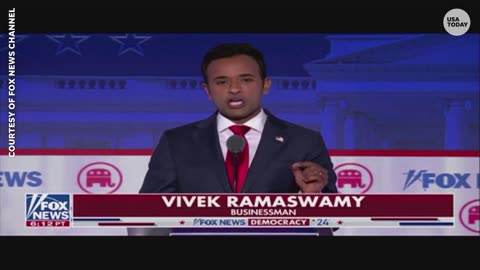 RNC debate: Vivek Ramaswamy, Mike Pence, debate outsider vs. experience | USA TODAY