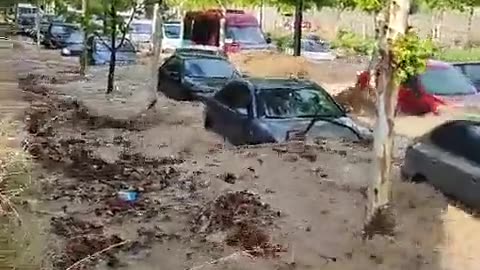 Heavy flood