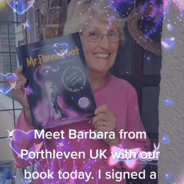 Meet Barbara from Porthleven with Mr FlannelFoot