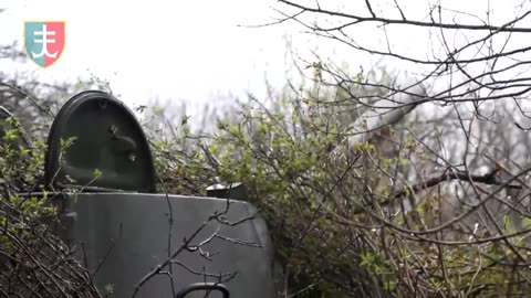 Footage from Ukrainian Artillery Unit