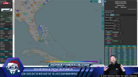 Monkeywerx- Sitrep- update- 12-14-21 -Breaking R135 Spybird Activity