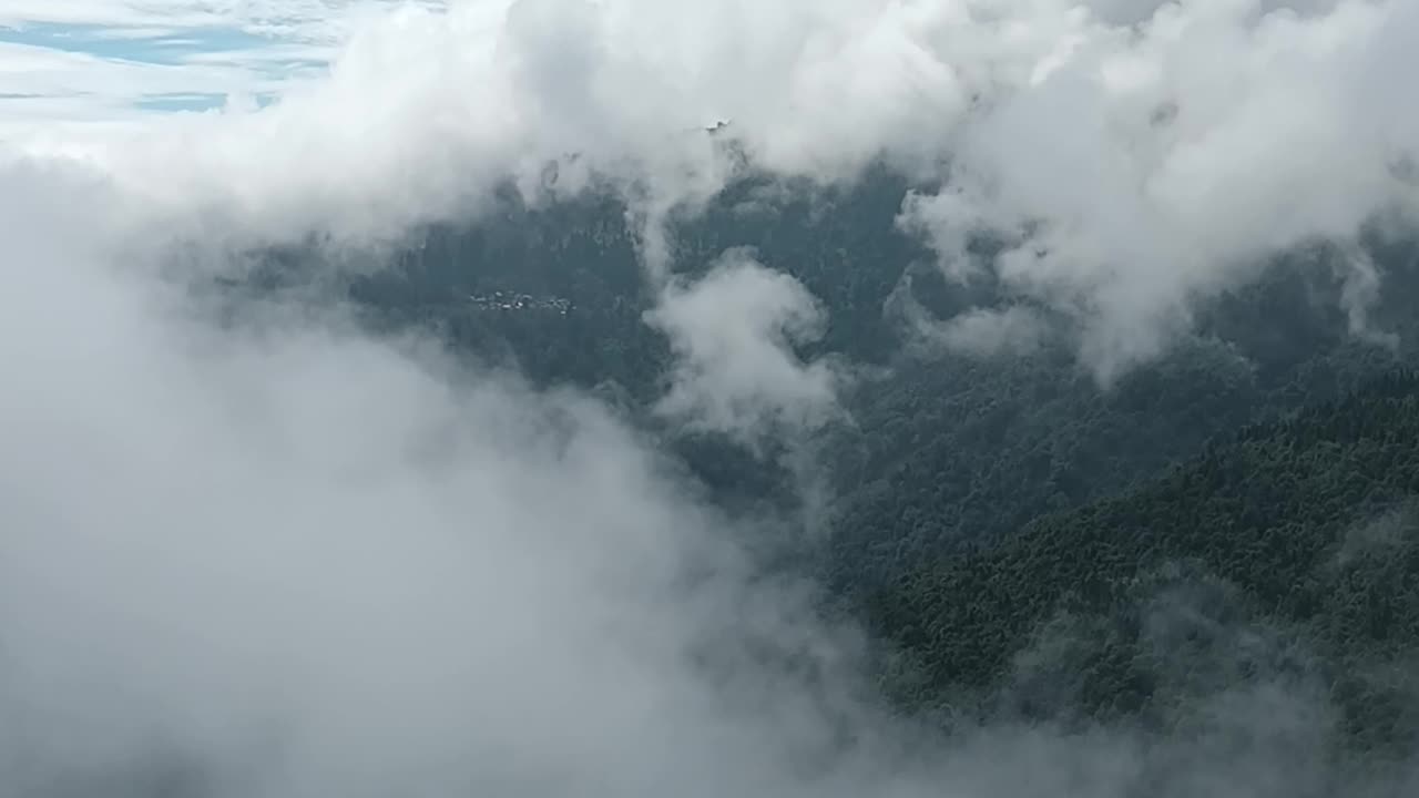 Between Kurseong and Darjeeling