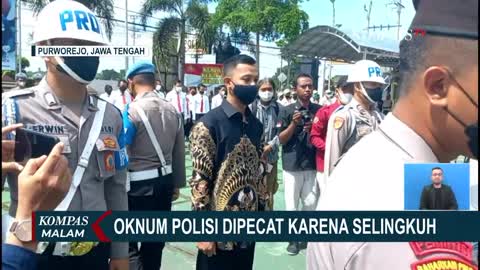 Anggota Polisi Dipecat karena Terbukti Selingkuh