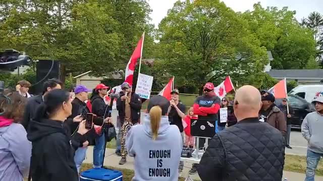 2nd Oakville Trafalgar Highschool Protest Opening Remarks