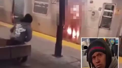 MIGRANT SUSPECT ARRESTED: SET NYC SUBWAY RIDER ON FIRE AND WATCHED HER BURN