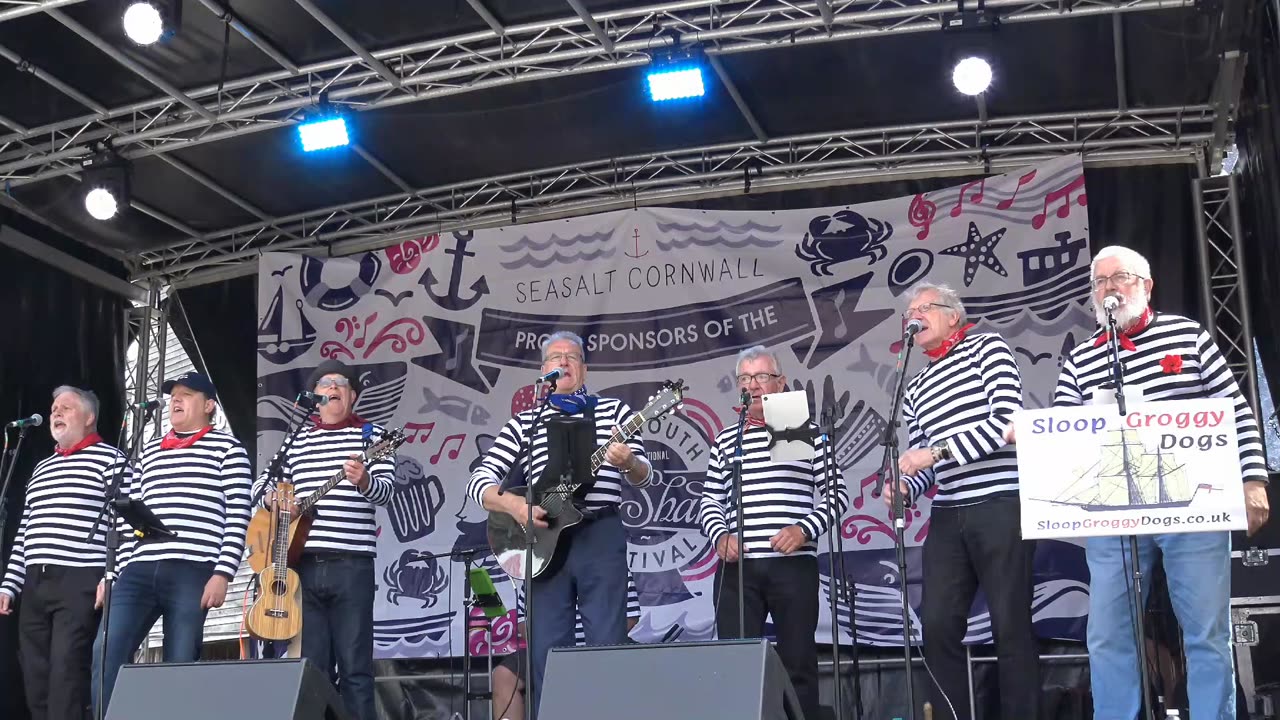 Falmouth Cornwall Sea International Sea Shantie Festival 15th June 2024 part 5