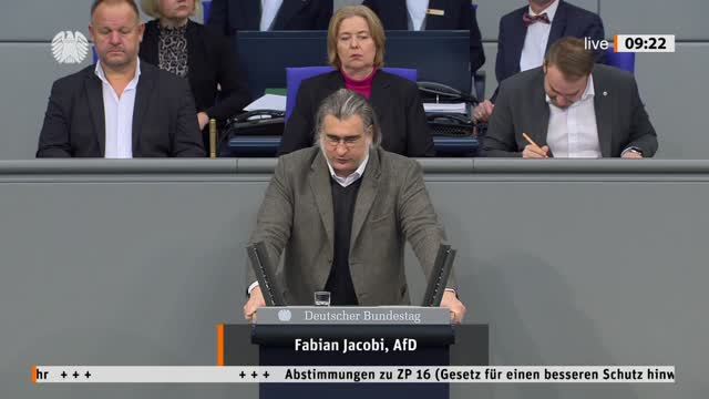 Fabian Jacobi Rede vom 16.12.2022 - Gesetz für einen besseren Schutz hinweisgebender Personen