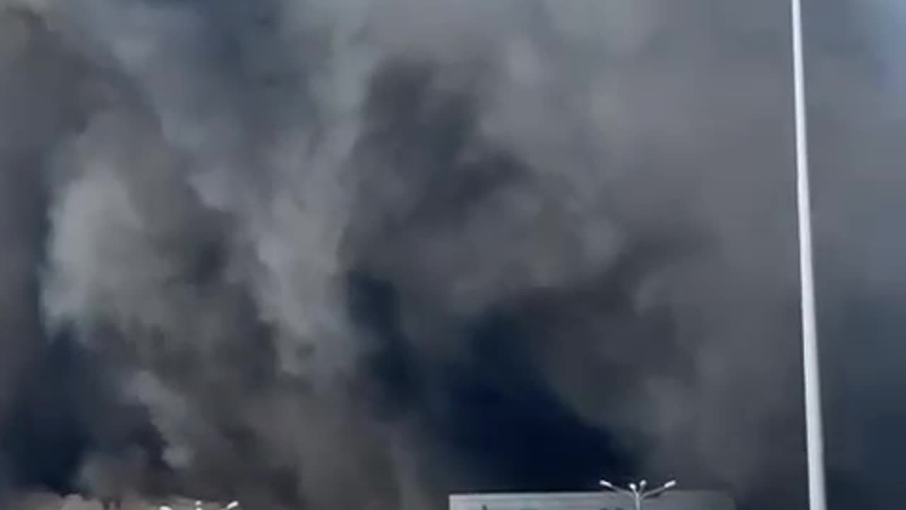 Secondary detonation continues at warehouses in Kharkiv