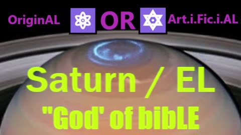Important! Saturn EL Original or AI Artificial Intelligence